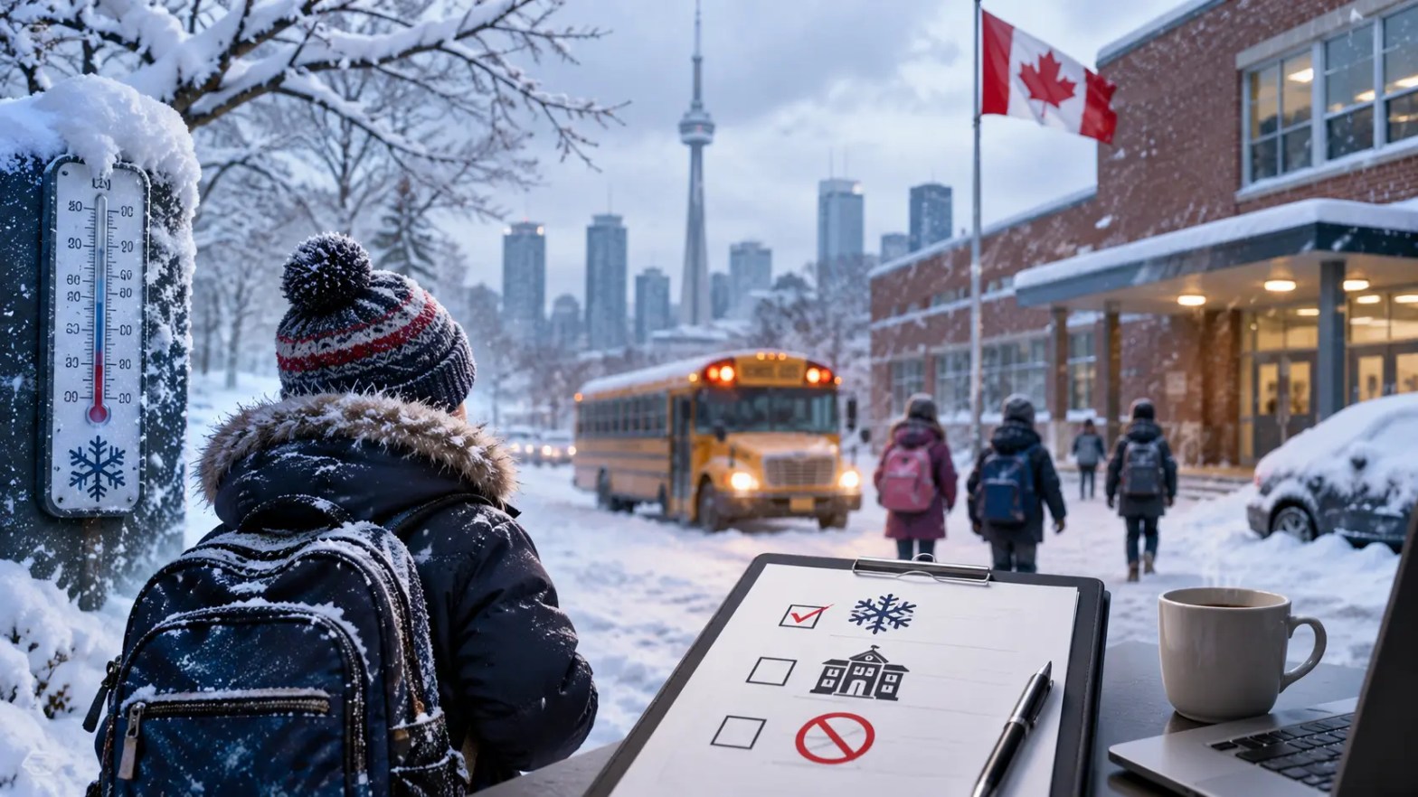 How Winter Weather Affects School Opening Decisions in Toronto